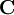 \bold C